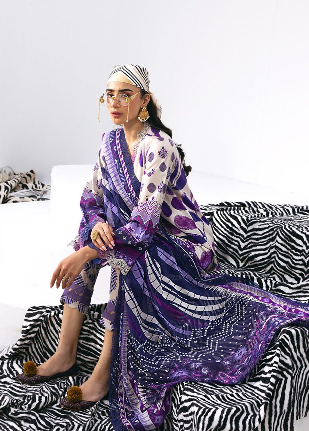 N Girl by Nureh Printed Lawn Suits Unstitched 3 Piece NU24NG NGL-03 - Summer Collection