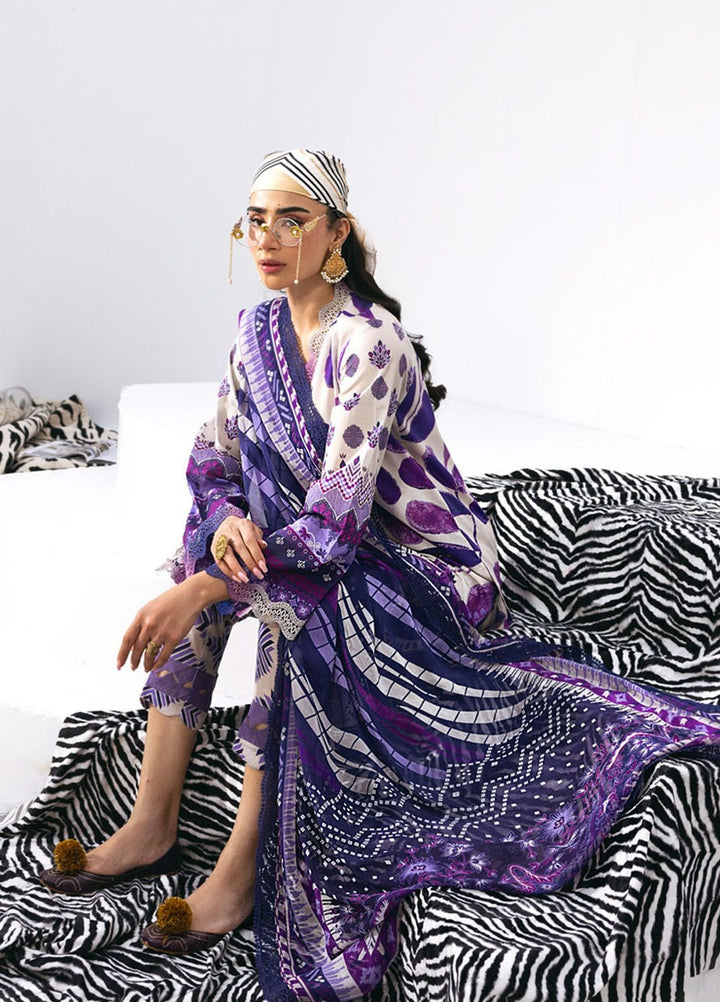 N Girl by Nureh Printed Lawn Suits Unstitched 3 Piece NU24NG NGL-03 - Summer Collection