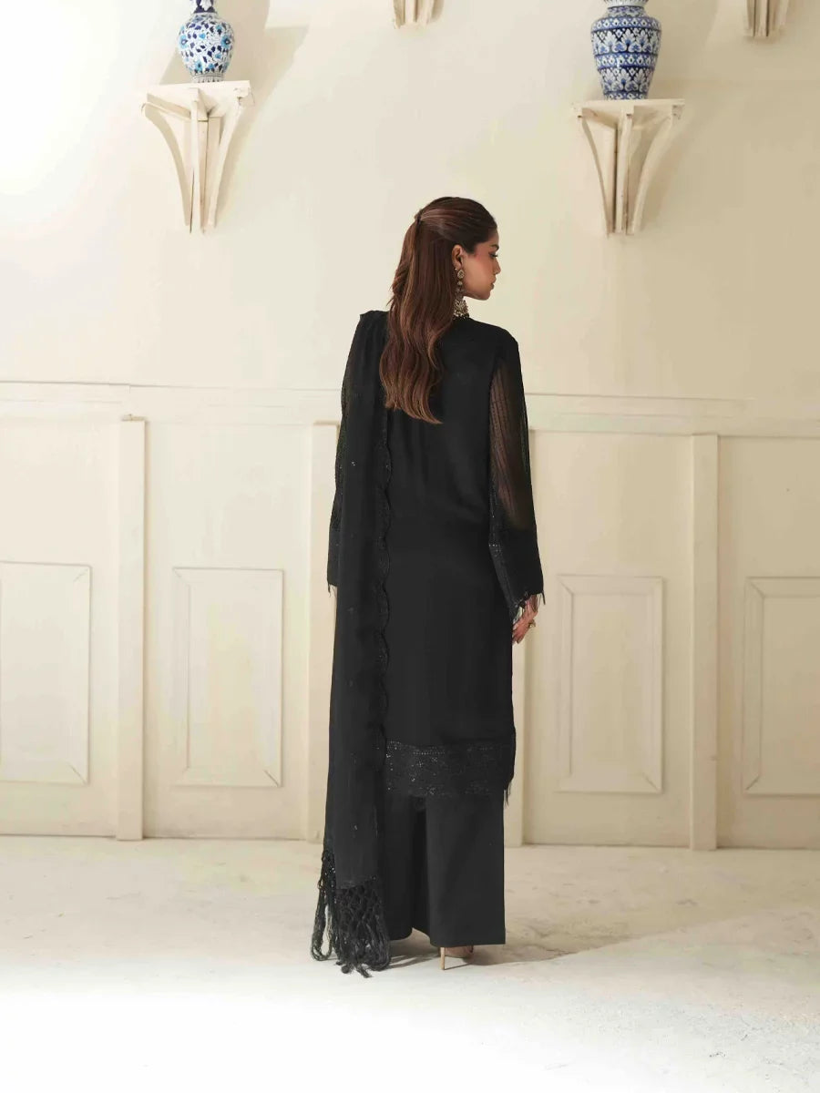 Salitex Unstitched Embroidered Chiffon 3 Piece Suit SUNS8CH501 Festive Collection