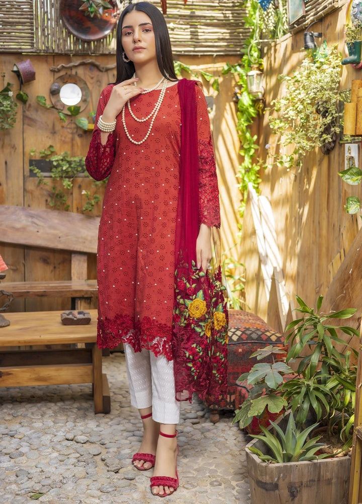 Sidra Mumtaz Ready to Wear (RTW)  Schiffli 3 Piece Suit SM-AN220301 ANAM