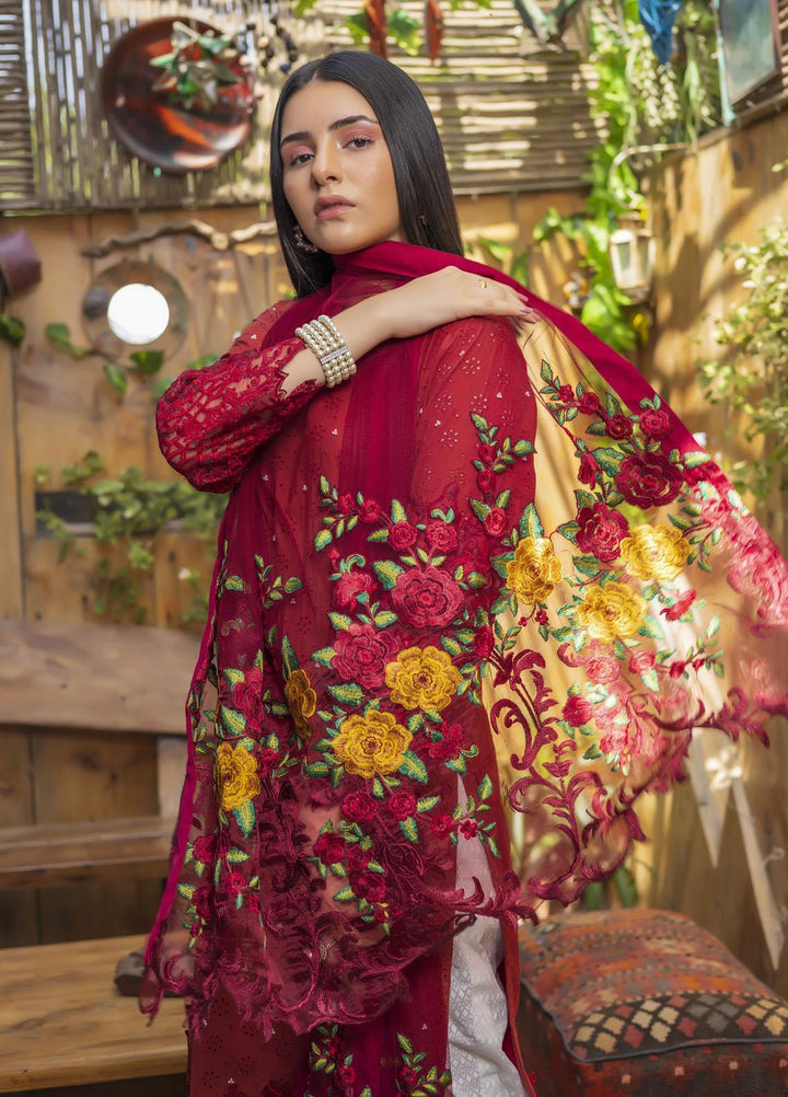 Sidra Mumtaz Ready to Wear (RTW)  Schiffli 3 Piece Suit SM-AN220301 ANAM