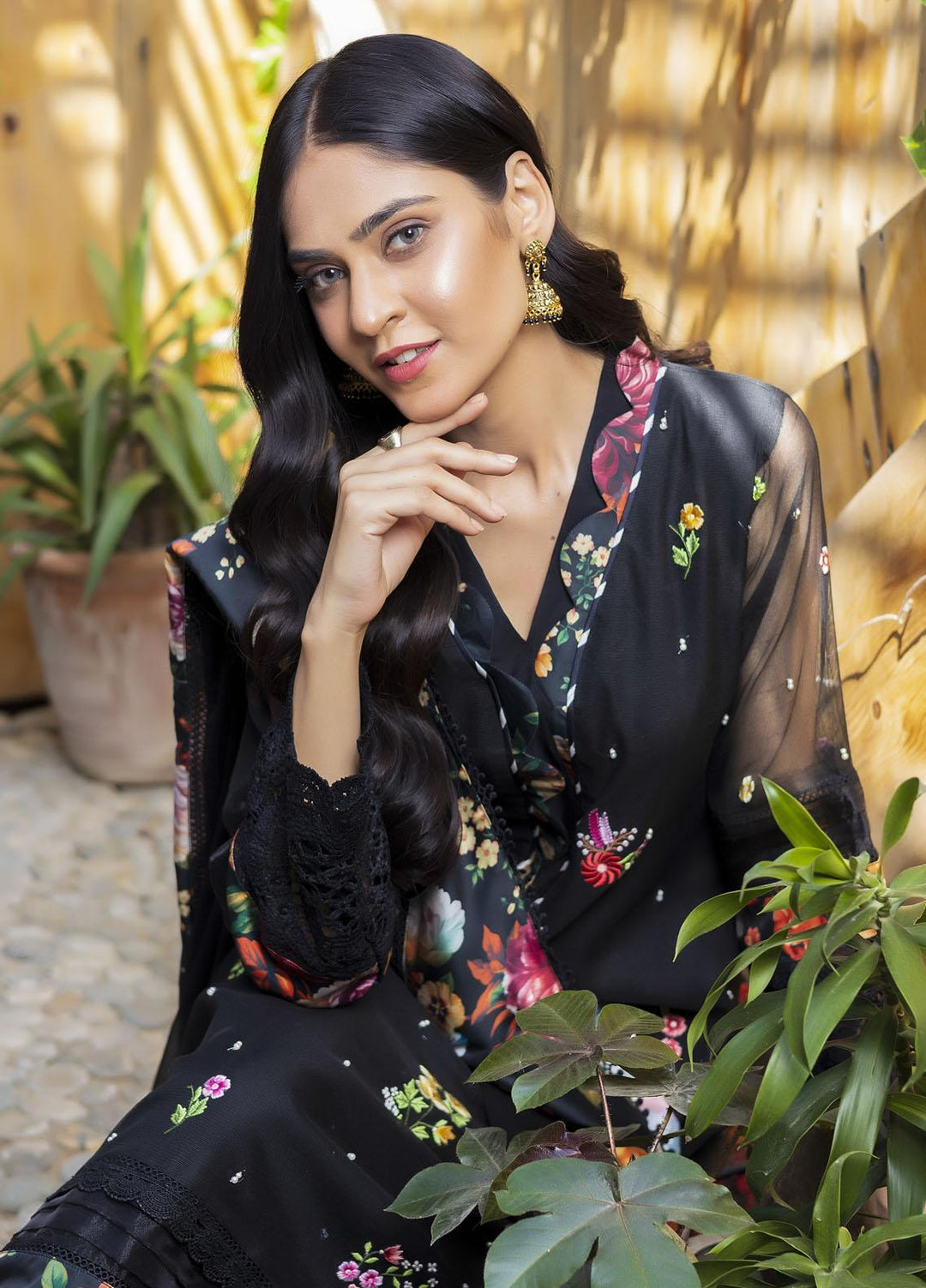 Sidra Mumtaz Ready to Wear (RTW)  Cotton 3 Piece Suit SM-FA220303 FAZILA