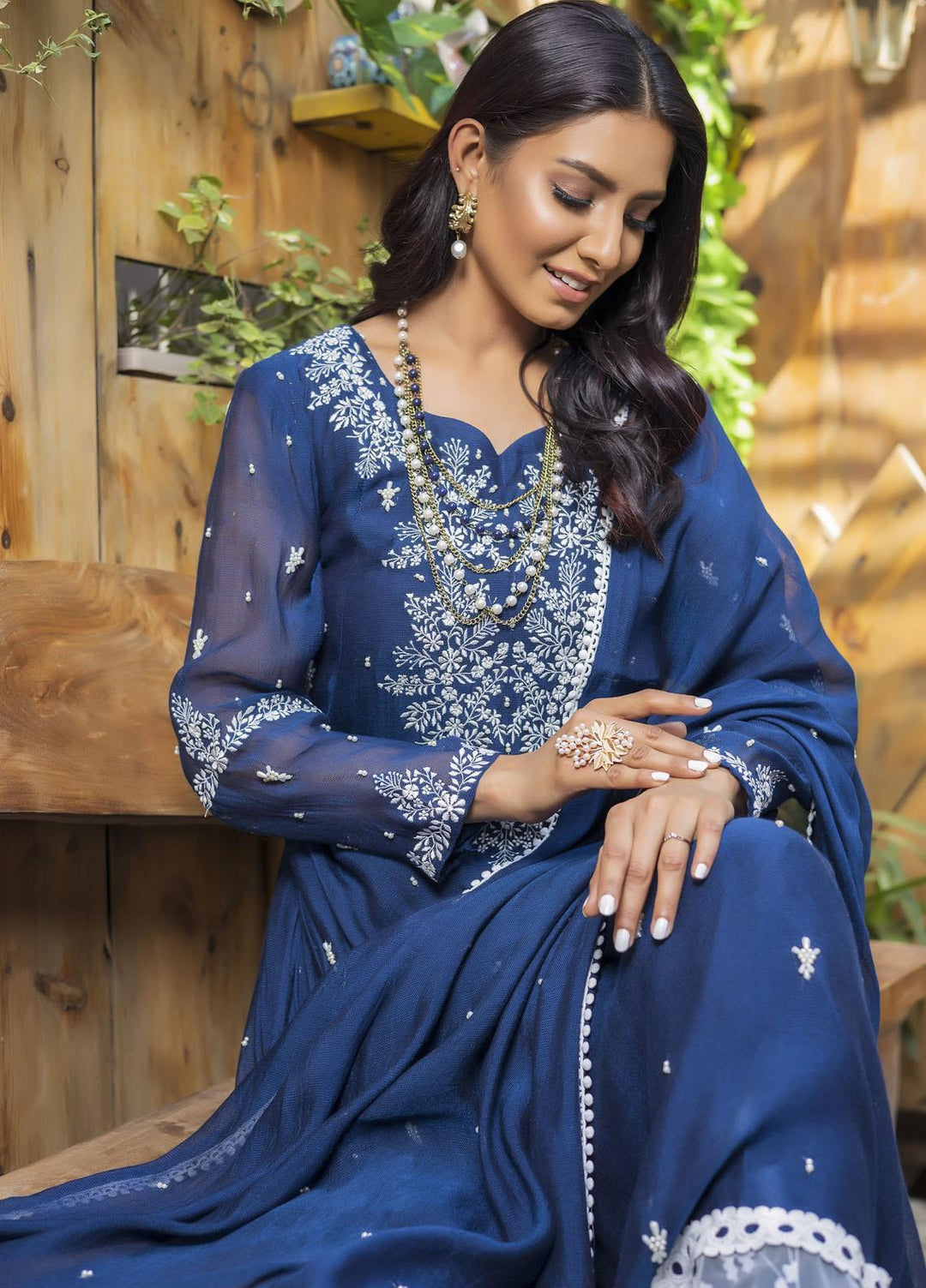 Sidra Mumtaz Ready to Wear (RTW)  Cotton 3 Piece Suit SM-AM220304 AMAL