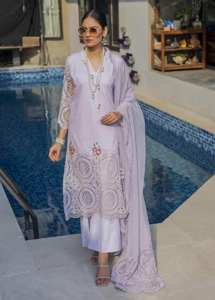 Sidra Mumtaz Ready to Wear (RTW)  Schiffli 3 Piece Suit SM-AR220305 Arooj