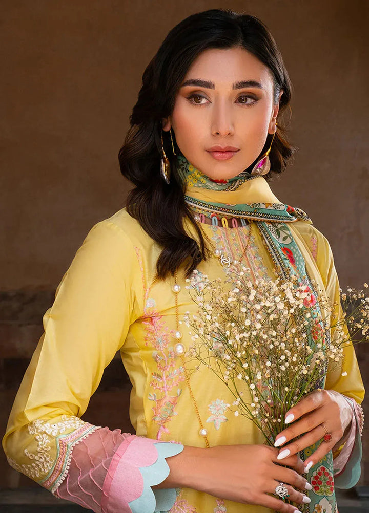 Naayas Embroidered Lawn Suit Unstitched 3 Piece NS24E Vaneessa - Summer Collection