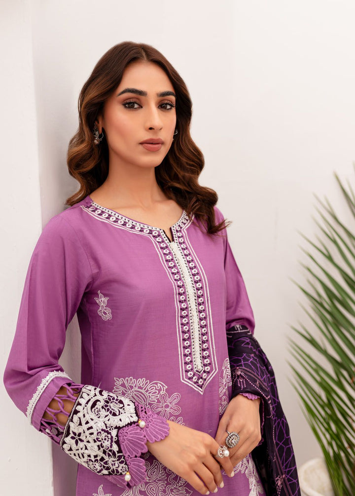 Naayas Embroidered Lawn Suits Unstitched 3 Piece NS24L Ila - Summer Collection