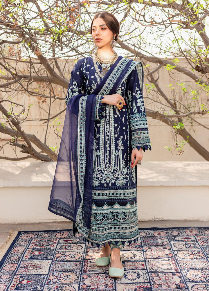 Naayas Embroidered Lawn Suits Unstitched 3 Piece NA23SL Julia - Summer Collection