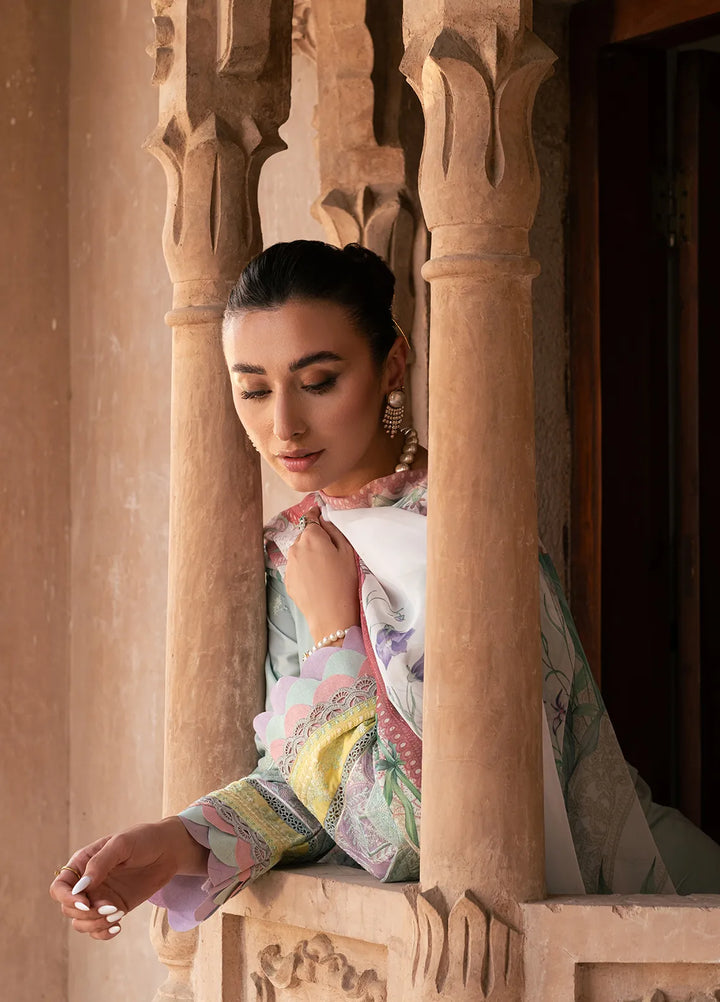 Naayas Pret Embroidered Lawn 3 Piece Suit Camilla