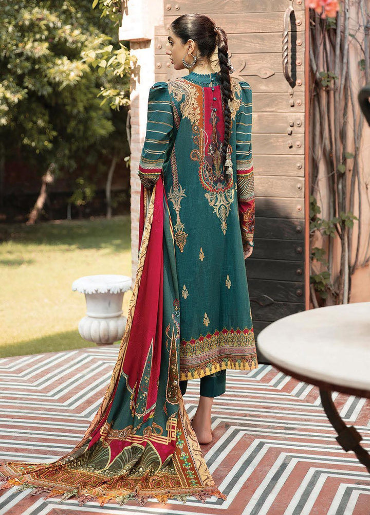 Naazaan Faixa Faixal by Ittehad Textiles Embroidered Slub Suits Unstitched 3 Piece IT21NF NZ-10 SAKINA - Winter Collection