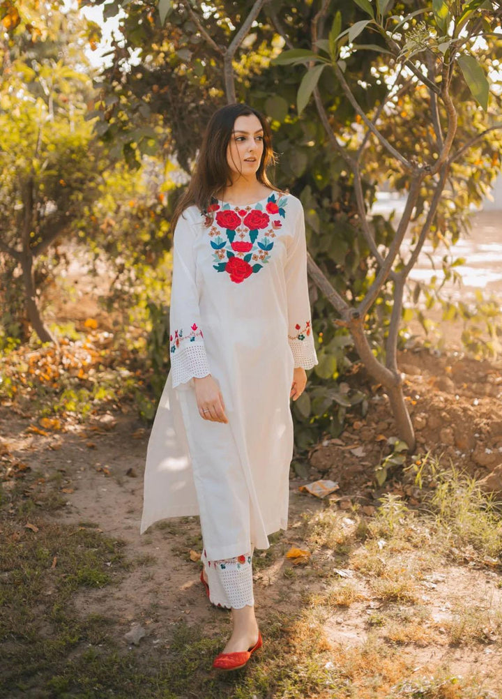 Farhat Inam Khan Pret  Cotton 2 Piece FIK22NG CEK - 001