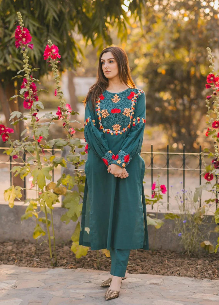 Farhat Inam Khan Pret  Cotton 2 Piece FIK22NG CEK - 004