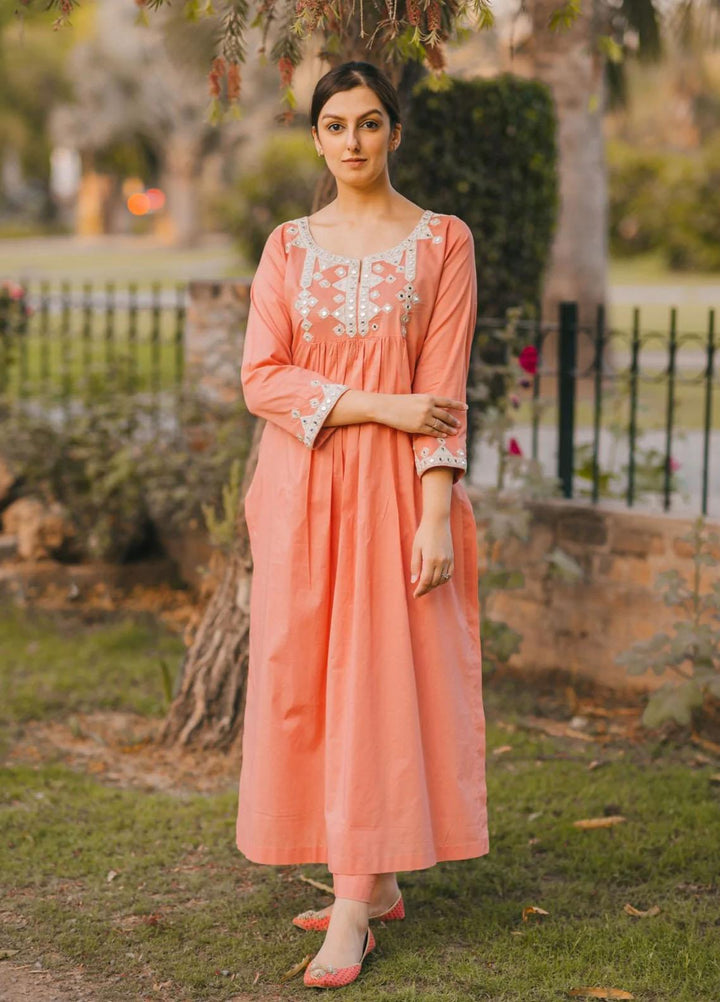 Farhat Inam Khan Pret  Cotton 2 Piece FIK22NG CEK - 005