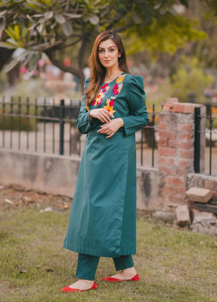 Farhat Inam Khan Pret  Cotton 2 Piece FIK22NG CEK - 008