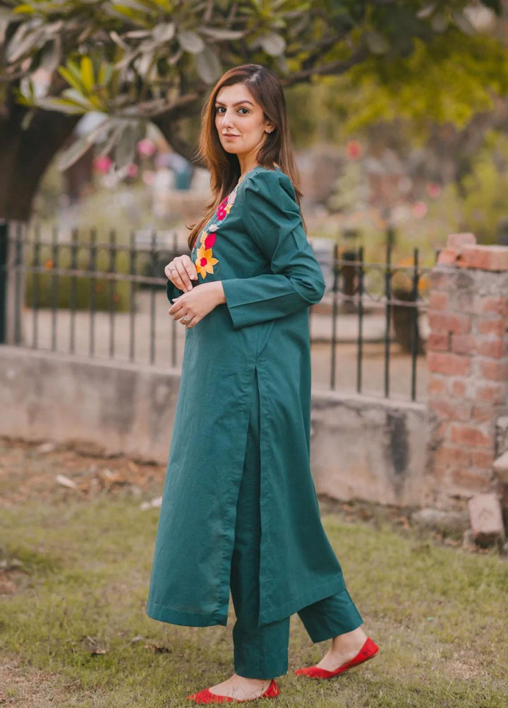 Farhat Inam Khan Pret  Cotton 2 Piece FIK22NG CEK - 008