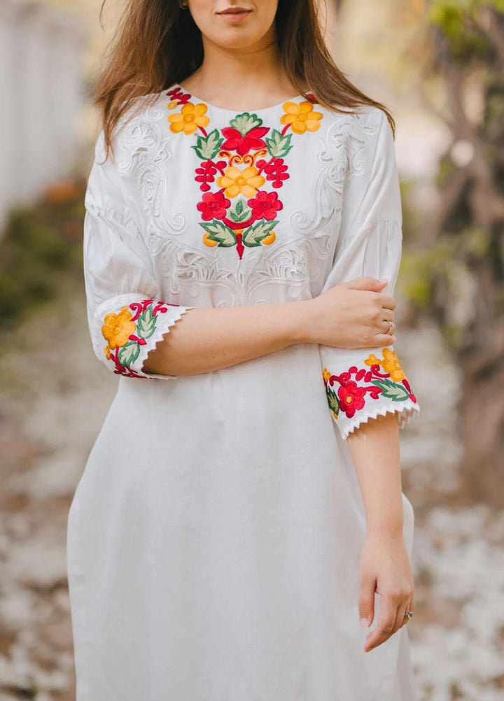 Farhat Inam Khan Pret  Cotton 2 Piece FIK22NG CEK - 010