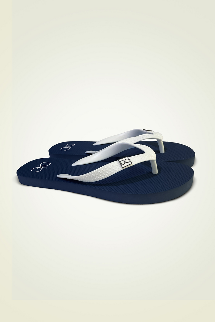 Divinely Crafted Men Flip Flops Navy Blue MFF-1225-NB - Summer Collection