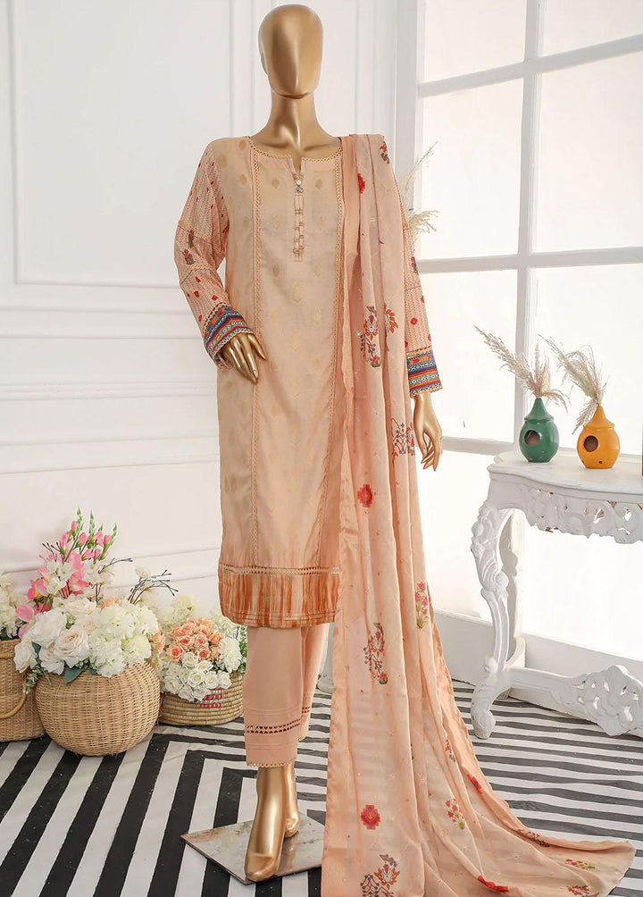 Nayaab By HZ Textiles Embroidered Jacquard Suits Unstitched 3 Piece HZ23N TJ-15990 - Winter Collection