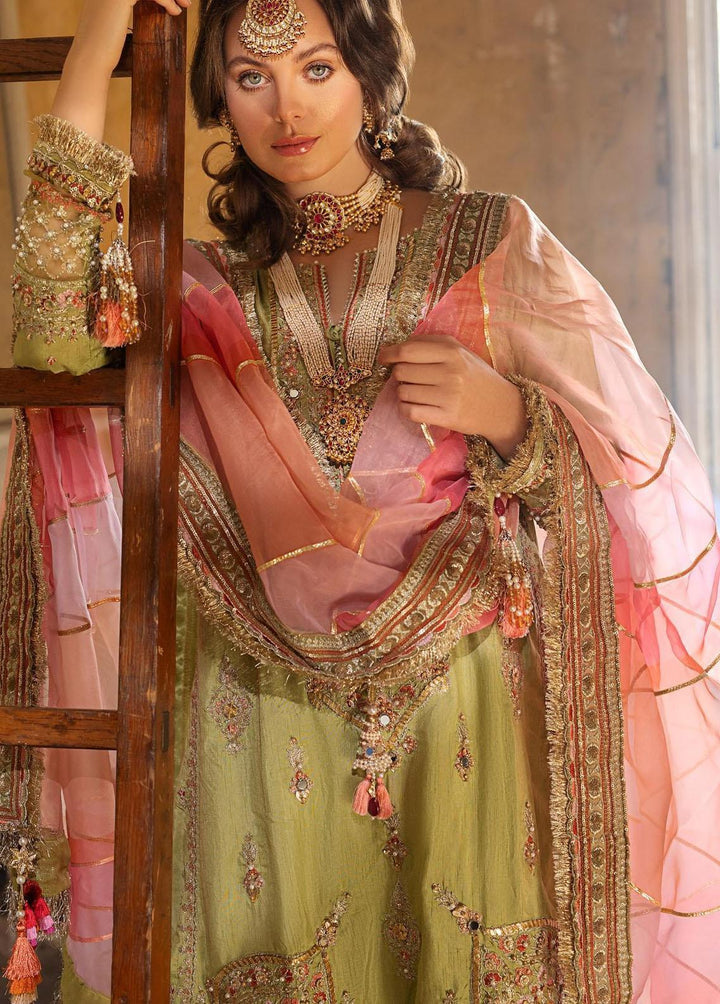Sobia Nazir Luxury Pret Embroidered Raw Silk 3 Piece Dress SN22PN D-6