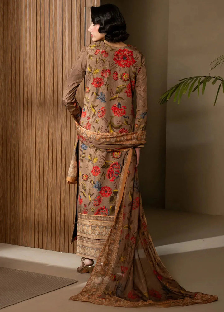 Nazm by Maryum N Maria Printed Silk Suits Unstitched 3 Piece MNM25N MS50468-Sophia - Fall Collection