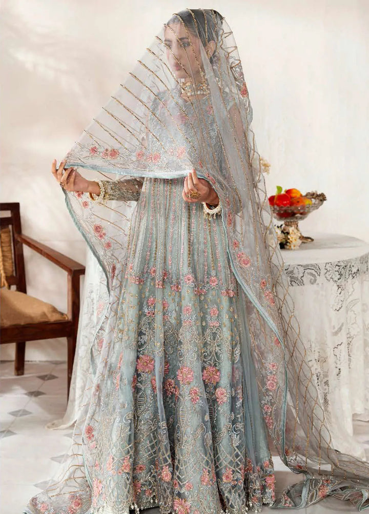 Nazneen by Avyana  Embroidered Net Suit Unstitched 4 Piece AV24N Amerah - Formal Collection