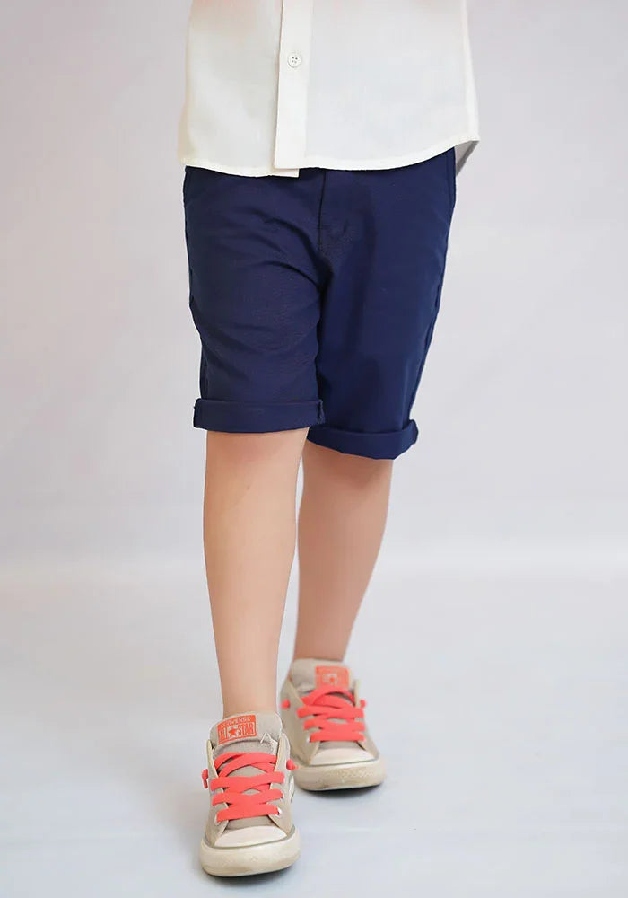 Ochre RTW Solids Cotton Shorts Boys 1 Piece OCB-04 - Summer Collection