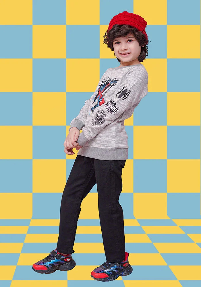 Ochre RTW Printed Terry Sweatshirt Boys 1 Piece OKB-261 - Winter Collection