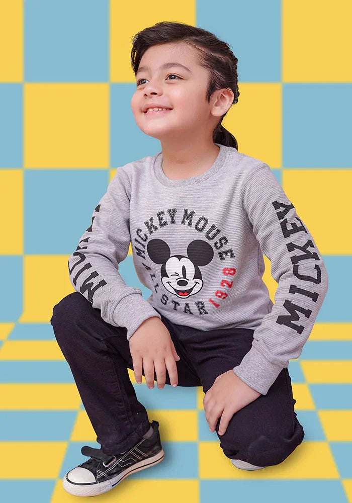 Ochre RTW Printed Fleece Sweatshirt Boys 1 Piece OKB-273 - Winter Collection