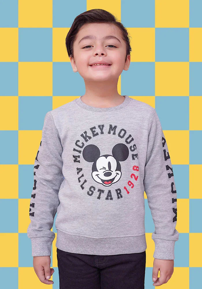 Ochre RTW Printed Fleece Sweatshirt Boys 1 Piece OKB-273 - Winter Collection