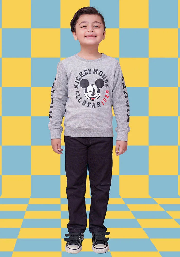 Ochre RTW Printed Fleece Sweatshirt Boys 1 Piece OKB-273 - Winter Collection