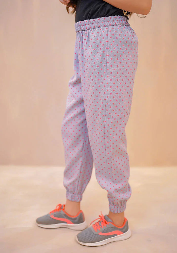 Ochre RTW Solids Cotton Jogger Pants Girls 1 Piece OWB-25 - Summer Collection