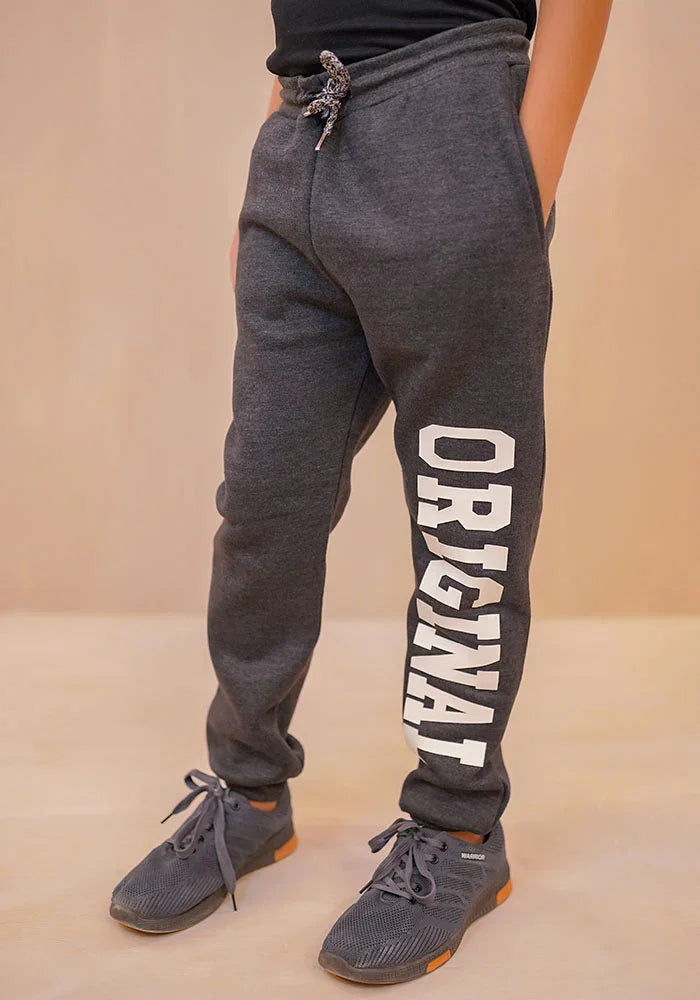 Ochre RTW Solids Fleece Jogger Pants Boys 1 Piece OBB-26 - Winter Collection