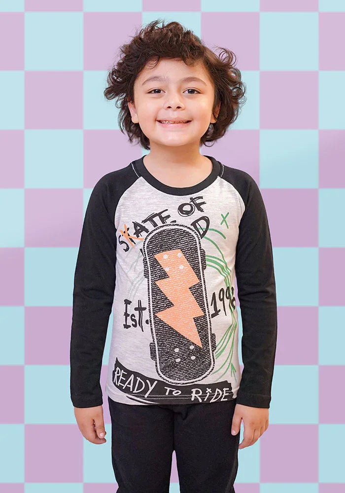 Ochre RTW Printed Cotton T-Shirt Unisex 1 Piece OKB-282 - Summer Collection