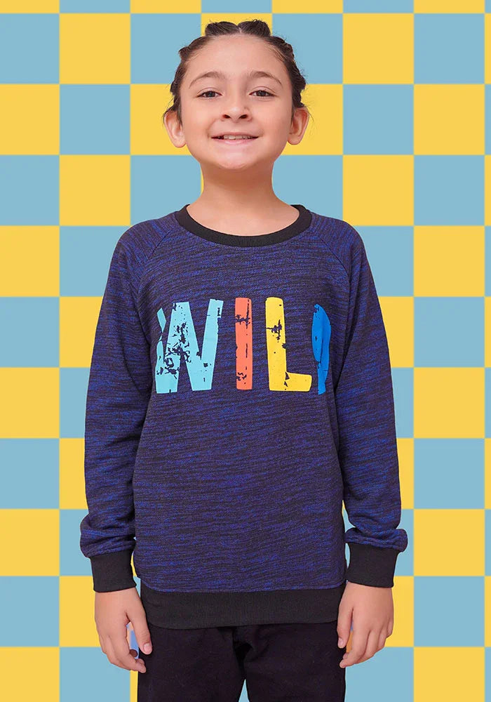 Ochre RTW Printed Fleece Sweatshirt Girls 1 Piece OKB-262 - Winter Collection