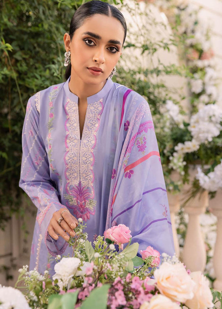 Nissa By RajBari Embroidered Lawn Suits Unstitched 3 Piece RB23NS D1-A - Summer Collection