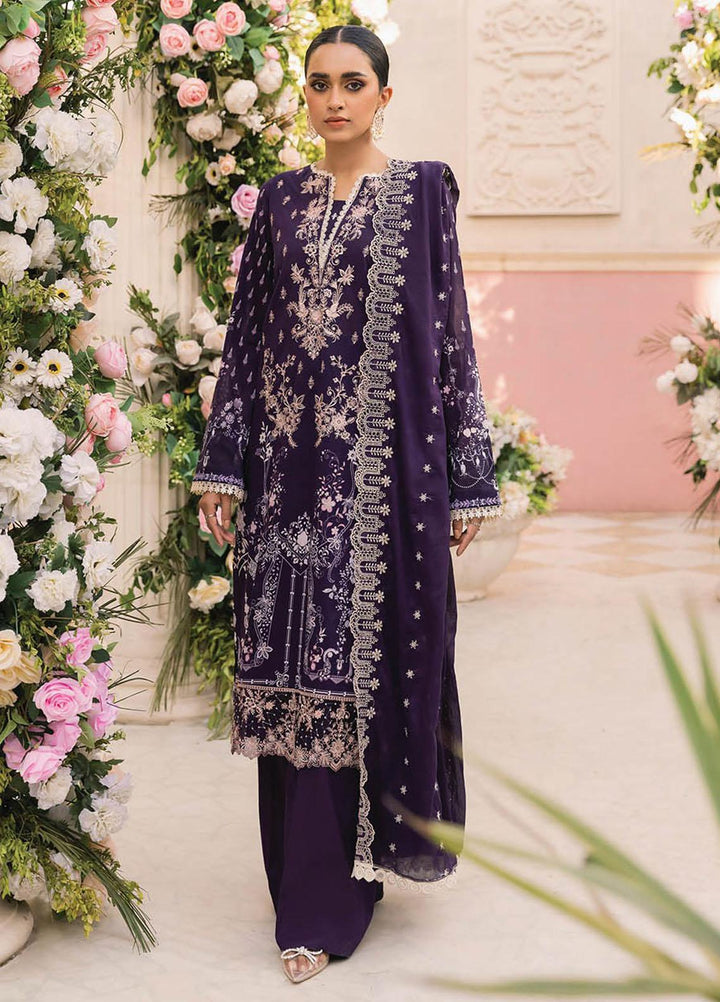 Nissa By RajBari Embroidered Lawn Suits Unstitched 3 Piece RB23NS D3-B - Summer Collection