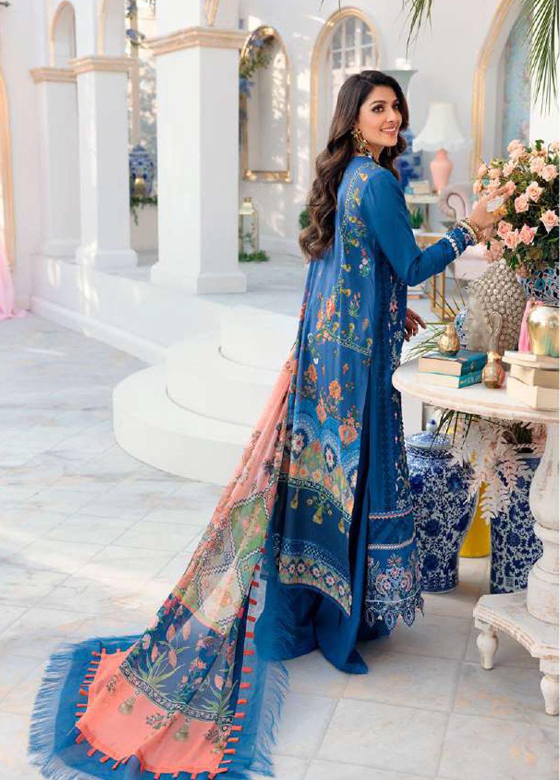 SAAD まとめ売り　お買得 Noor By Saadia Asad Embroidered Lawn Suits Unstitched 3 Piece