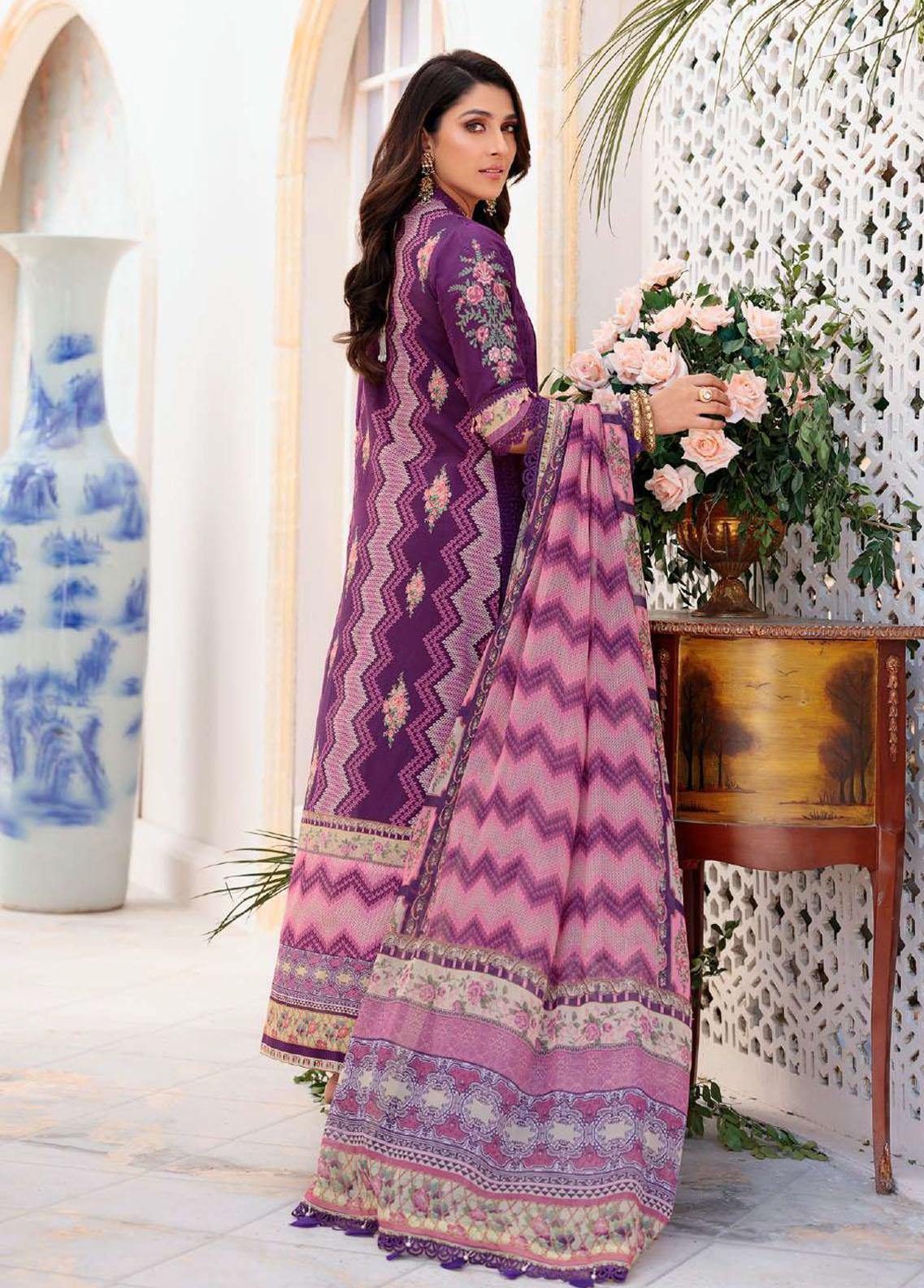 Noor By Saadia Asad Embroidered Lawn Suits Unstitched 3 Piece