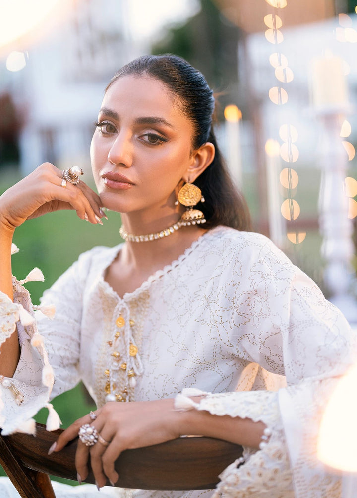 Noor-e-Khaas by Salitex Embroidered Lawn Suits Unstitched 3 Piece UNS25WW001UT - Summer Collection