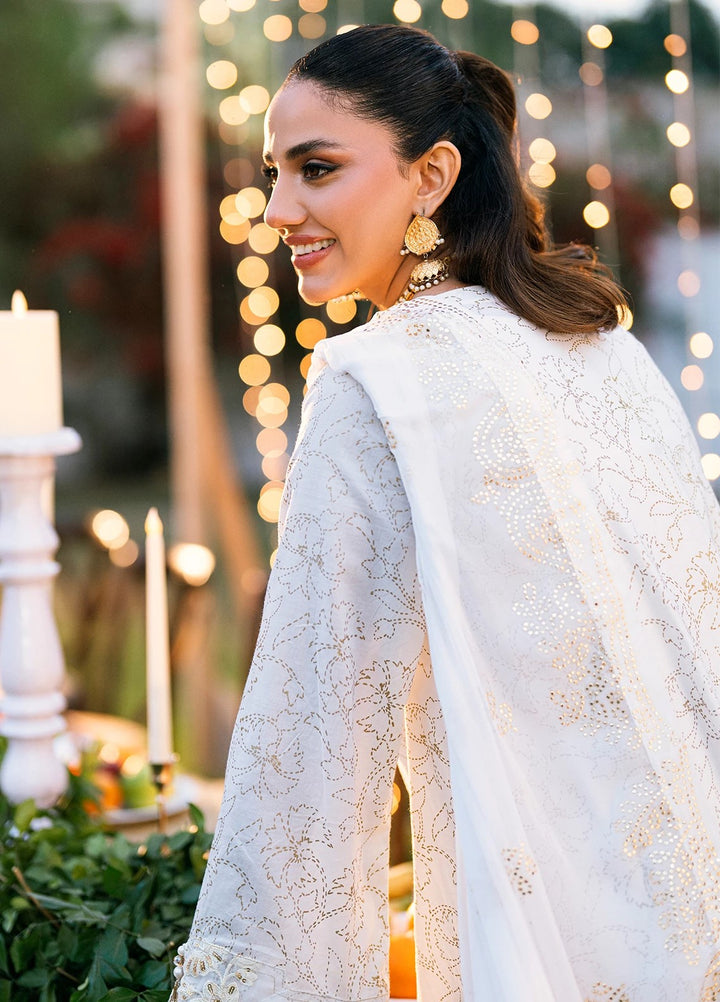 Noor-e-Khaas by Salitex Embroidered Lawn Suits Unstitched 3 Piece UNS25WW001UT - Summer Collection