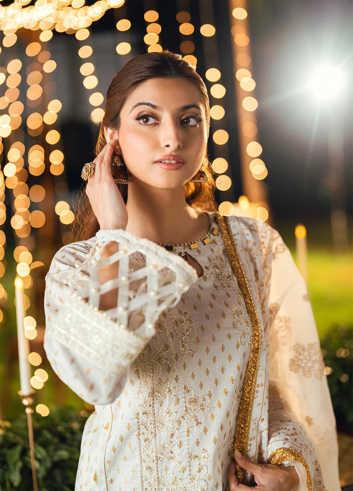 Noor-e-Khaas by Salitex Embroidered Lawn Suits Unstitched 3 Piece UNS25WW004UT - Summer Collection
