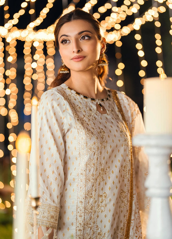 Noor-e-Khaas by Salitex Embroidered Lawn Suits Unstitched 3 Piece UNS25WW004UT - Summer Collection