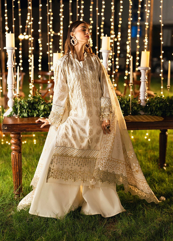 Noor-e-Khaas by Salitex Embroidered Lawn Suits Unstitched 3 Piece UNS25WW006UT - Summer Collection