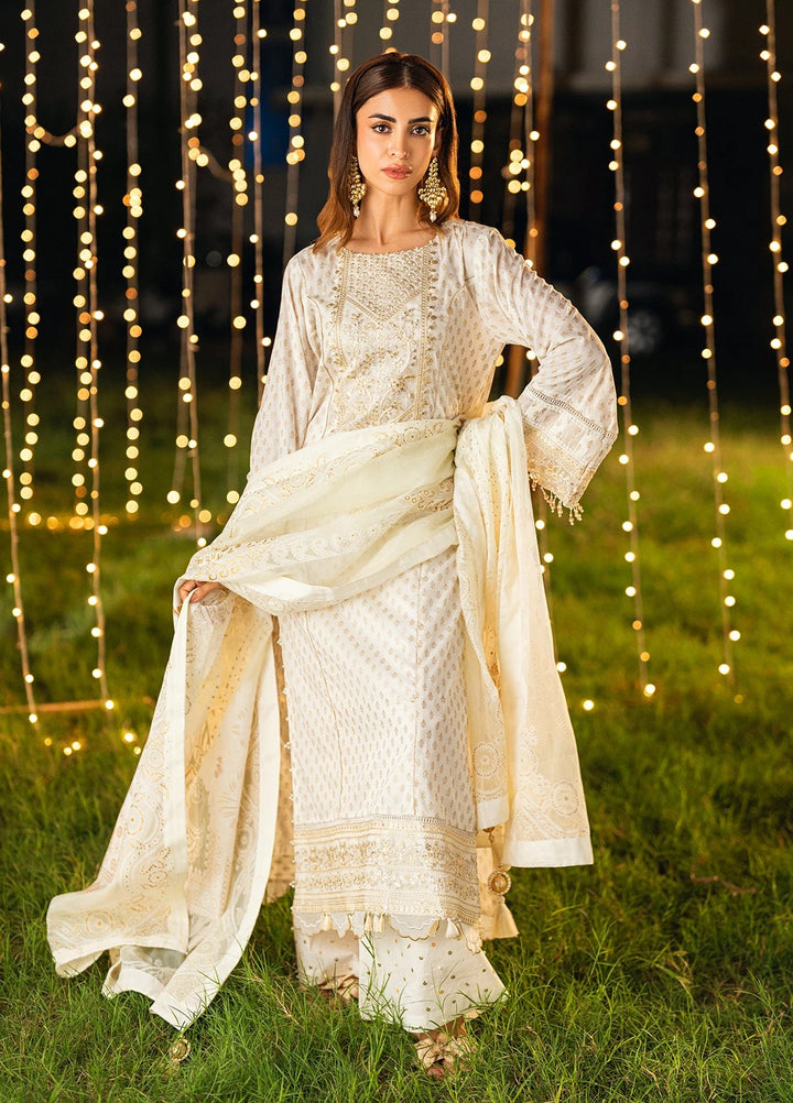 Noor-e-Khaas by Salitex Embroidered Lawn Suits Unstitched 3 Piece UNS25WW007UT - Summer Collection