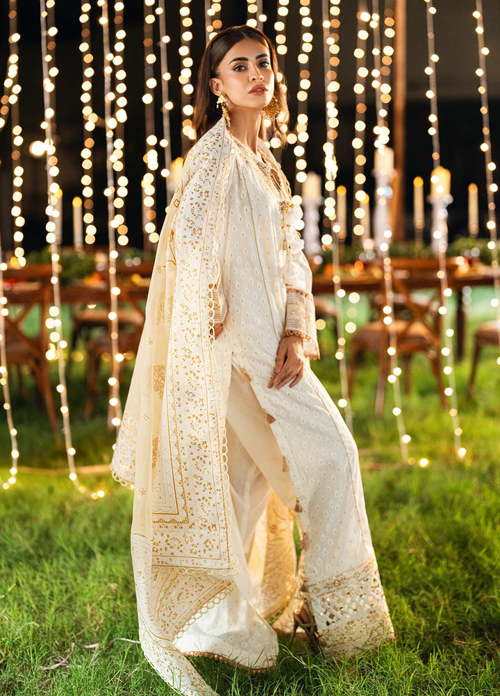 Noor-e-Khaas by Salitex Embroidered Lawn Suits Unstitched 3 Piece UNS25WW008UT - Summer Collection