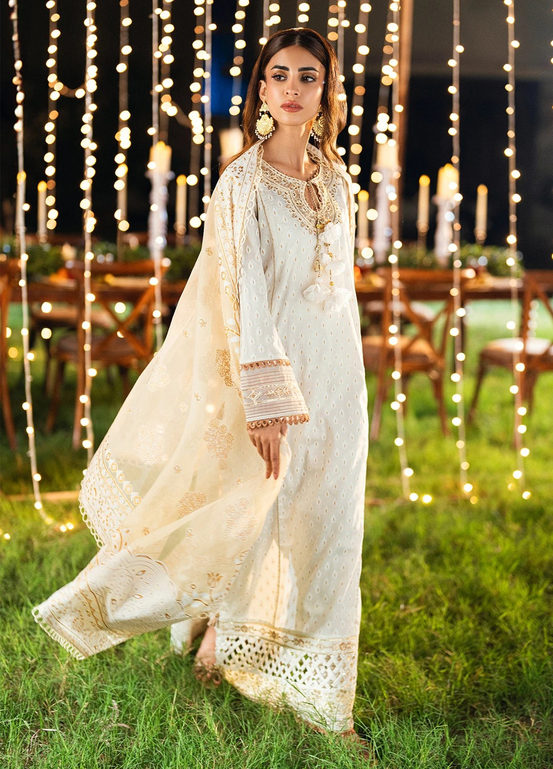 Noor-e-Khaas by Salitex Embroidered Lawn Suits Unstitched 3 Piece UNS25WW008UT - Summer Collection
