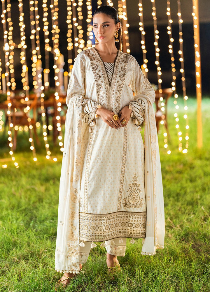 Noor-e-Khaas by Salitex Embroidered Lawn Suits Unstitched 3 Piece UNS25WW010UT - Summer Collection