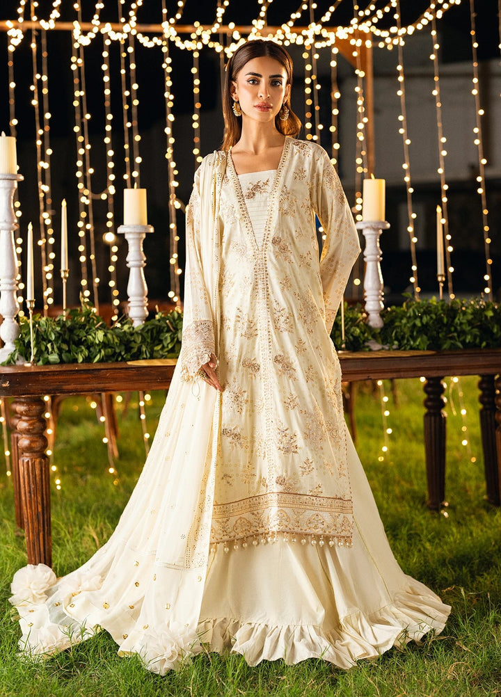 Noor-e-Khaas by Salitex Embroidered Lawn Suits Unstitched 3 Piece UNS25WW011UT - Summer Collection