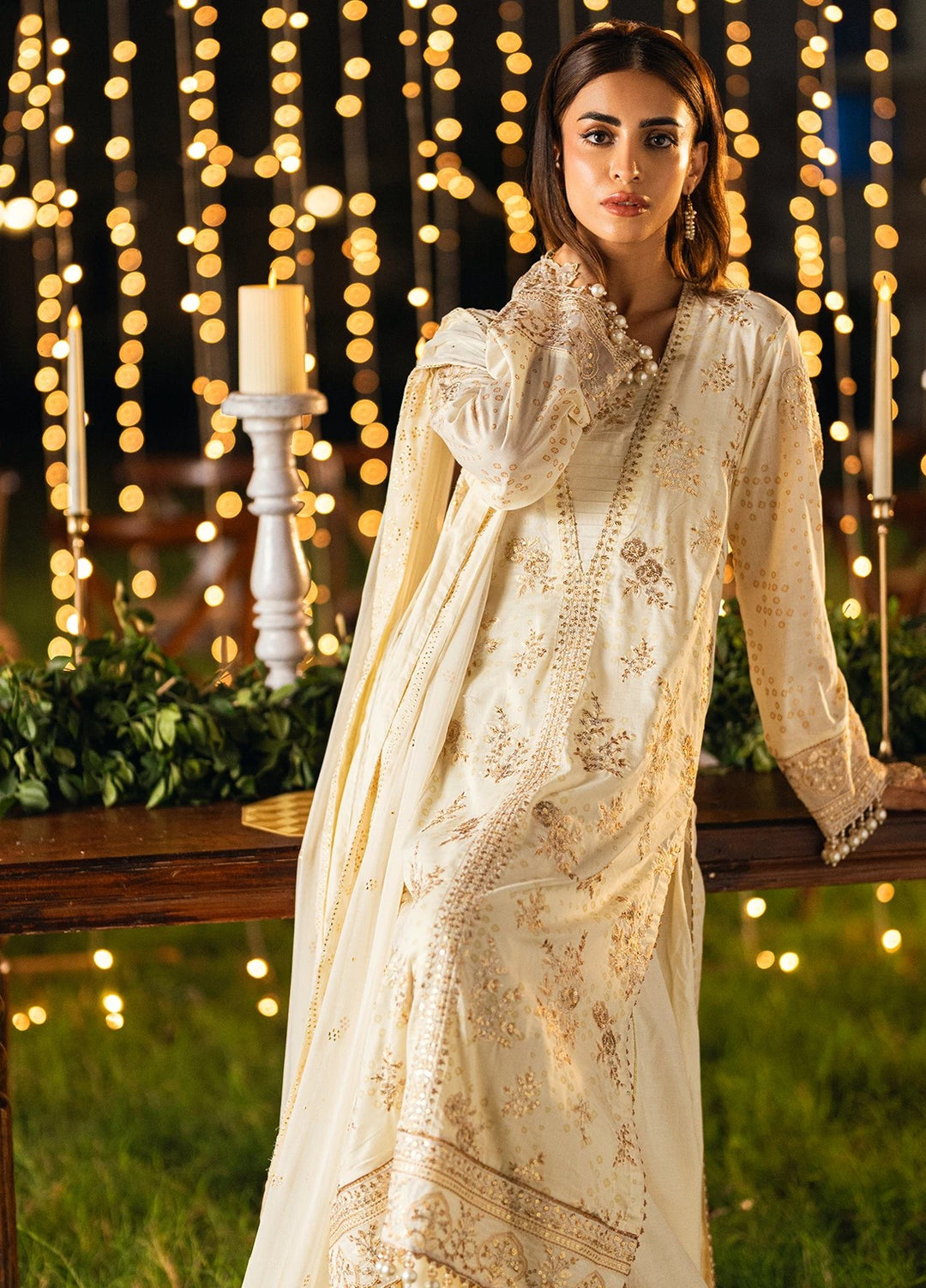 Noor-e-Khaas by Salitex Embroidered Lawn Suits Unstitched 3 Piece UNS25WW011UT - Summer Collection