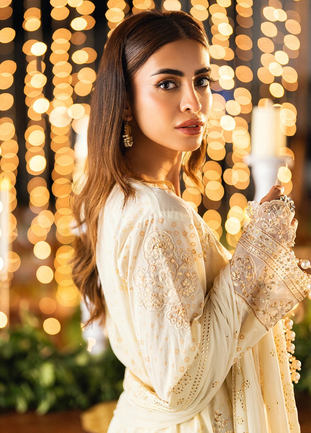 Noor-e-Khaas by Salitex Embroidered Lawn Suits Unstitched 3 Piece UNS25WW011UT - Summer Collection