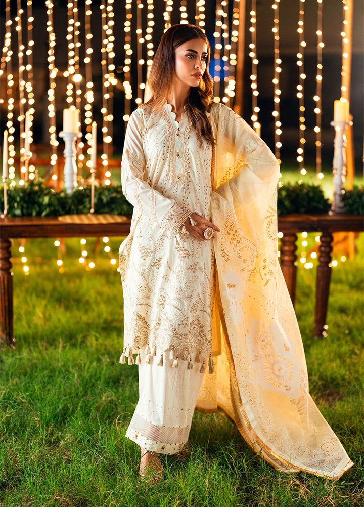 Noor-e-Khaas by Salitex Embroidered Lawn Suits Unstitched 3 Piece UNS25WW012UT - Summer Collection